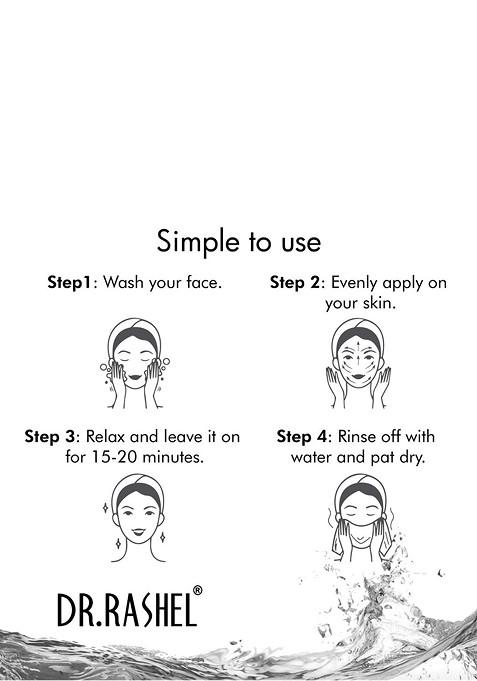 Dr Rashel Coffee Face Pack For Deep Cleansing 380Ml