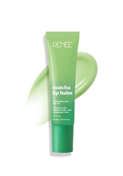 Renee Matcha Lip Balm Spf 50 With Oil Kojic Acid 10 G