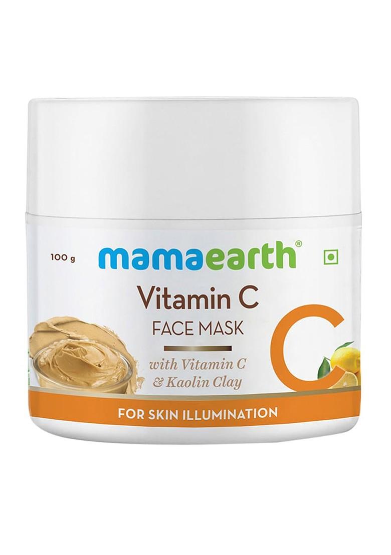 Mamaearth Vitamin C Face Mask With Kaolin Clay For Skin Illuminitation 100 G