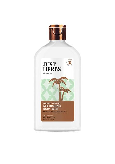 Just Herbs Skincare Deep Nourishing Hydrating Body Milk With Coconut Almond 300 Ml
