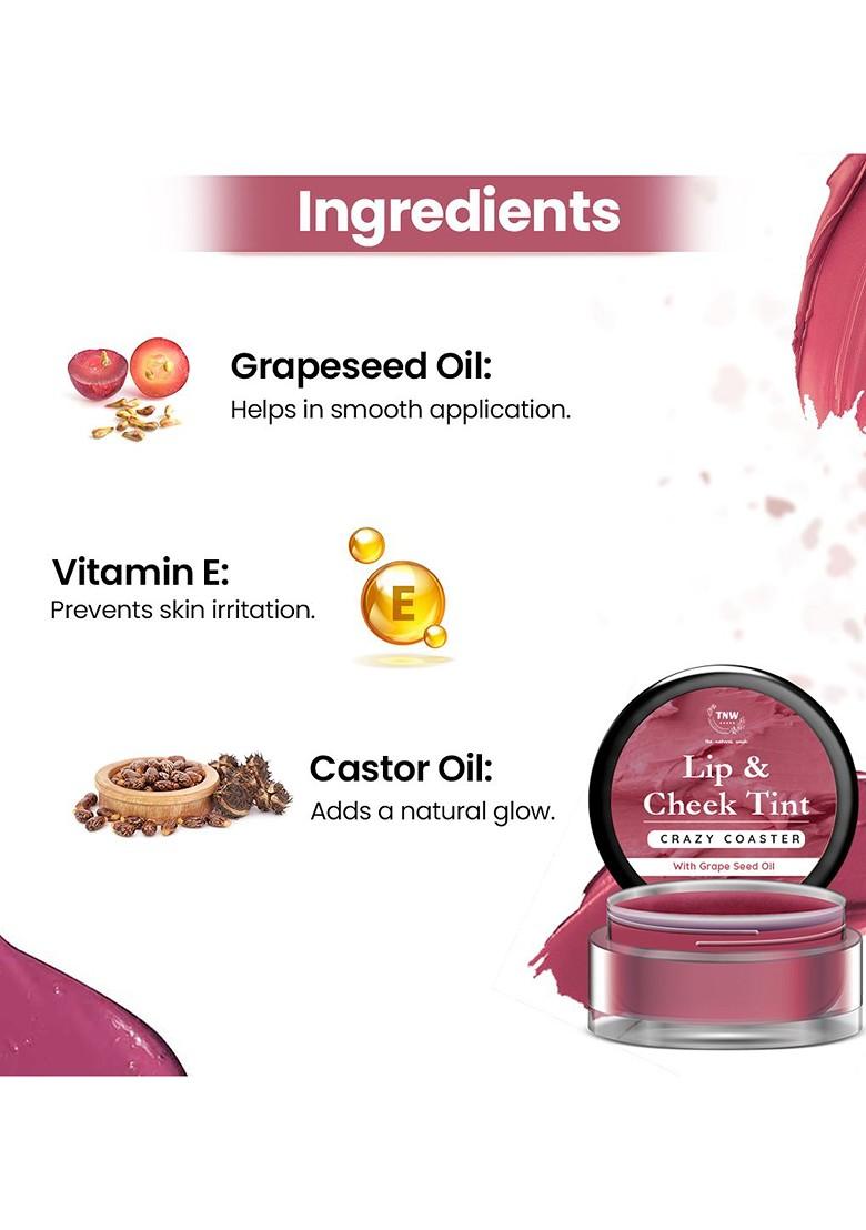 Tnw The Natural Wash Brown Lip And Cheek Tint Crazy Coaster