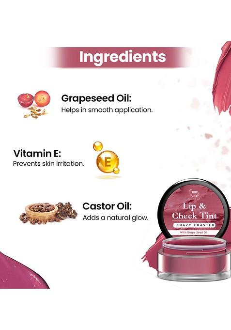 Tnw The Natural Wash Brown Lip And Cheek Tint Crazy Coaster