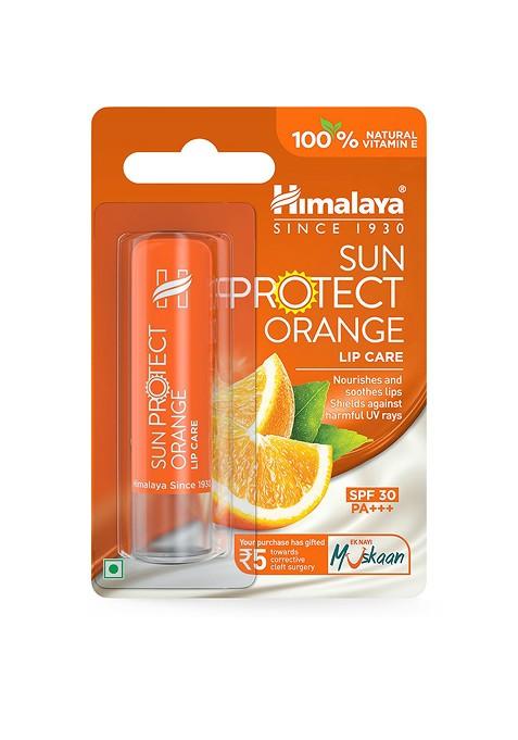 Himalaya Spf 30 Sun Protect Orange Lip Care 4 5 G