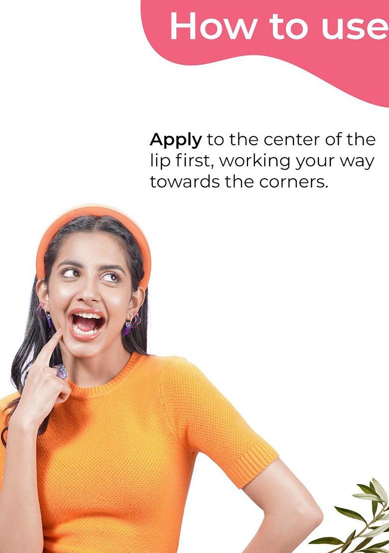 Pilgrim Squalane Strawberry Lip Balm With Shea Cocoa Butter For Dry Chapped Lips 8G