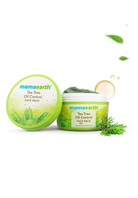 Mamaearth Tea Tree Oil Control Face Pack With Salicylic Acid 200 G