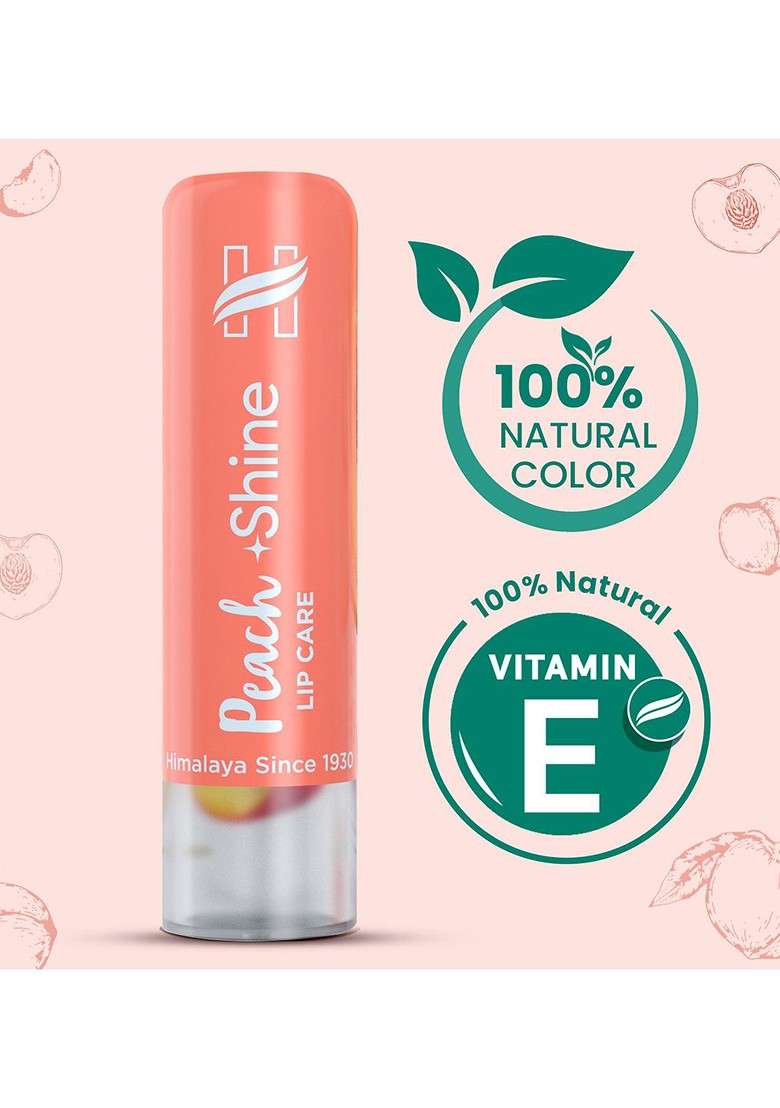 Himalaya Peach Shine Lip Care 4 5 G - Indya