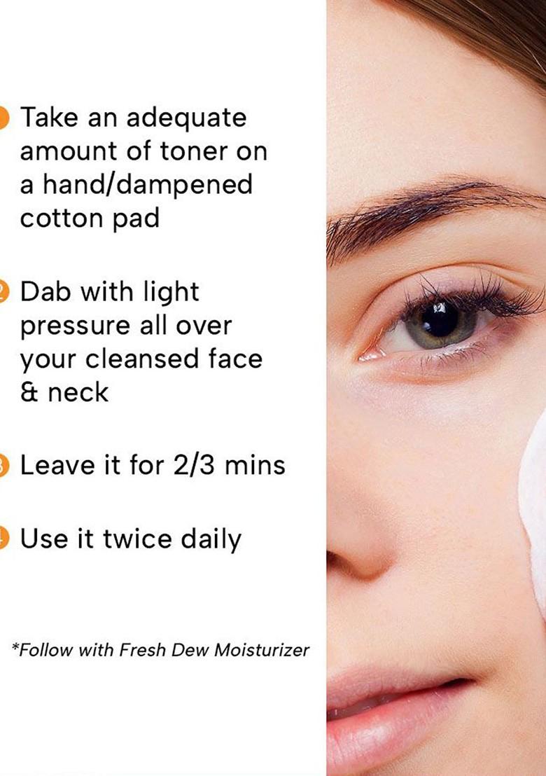 Keya Seth Aromatherapy Set Of 2 Skin Hydrating Orange Toner For Brightening 200Ml Each