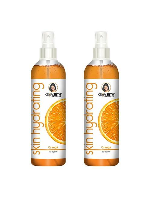 Keya Seth Aromatherapy Set Of 2 Skin Hydrating Orange Toner For Brightening 200Ml Each