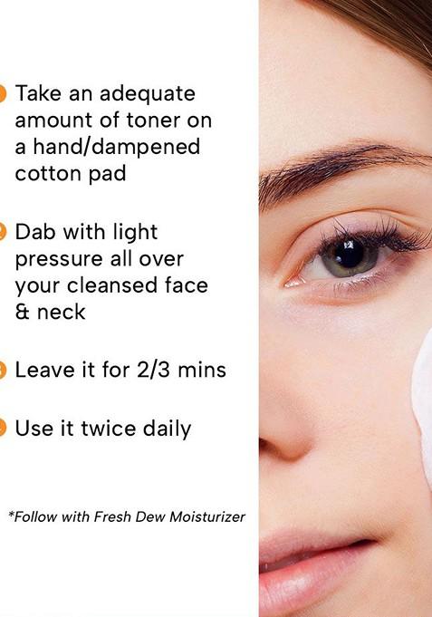 Keya Seth Aromatherapy Set Of 2 Skin Hydrating Orange Toner For Brightening 200Ml Each