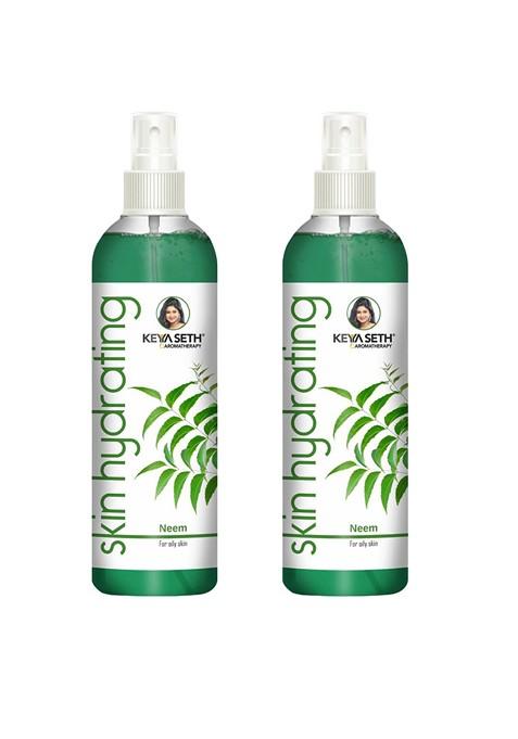 Keya Seth Aromatherapy Set Of 2 Skin Hydrating Neem Toner 200Ml Each