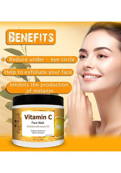 Pink Root Vitamin C Face Mask 100 Gm