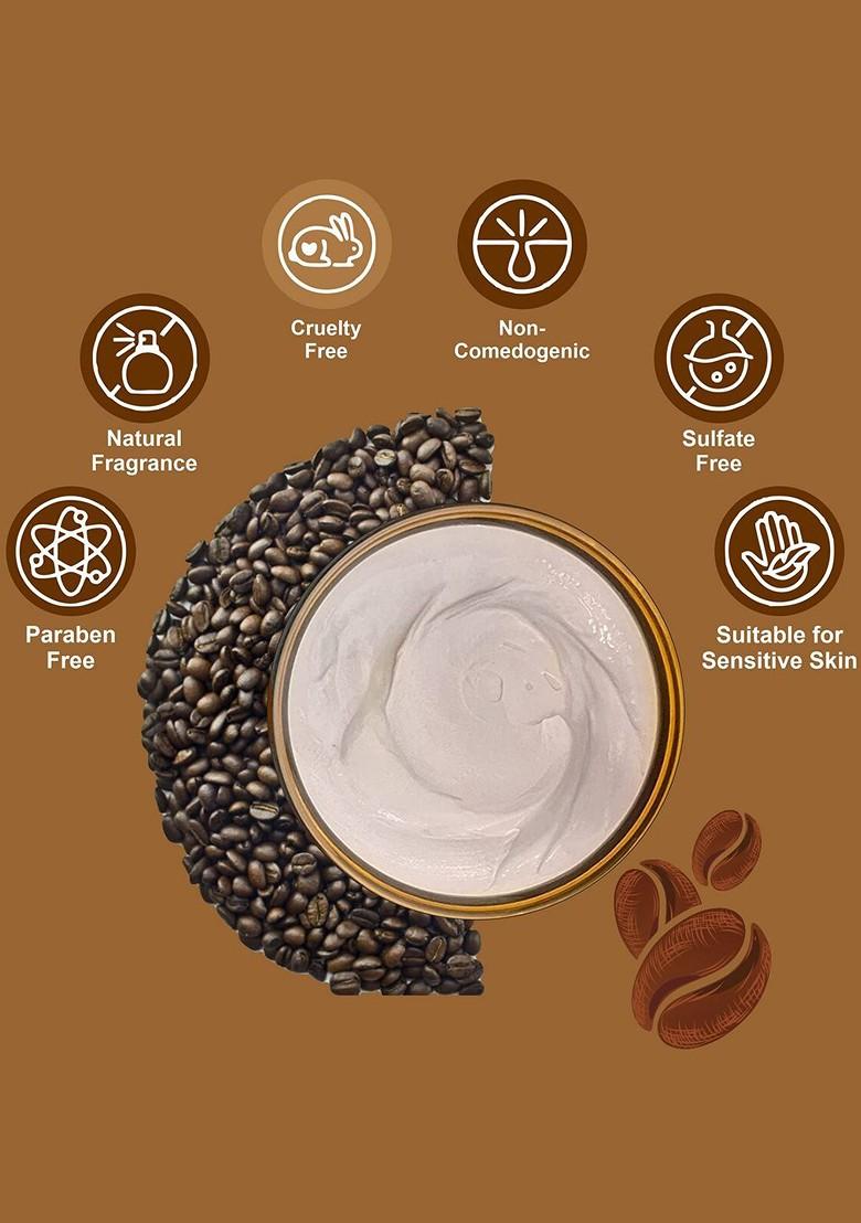Pink Root Caffeine Face Mask For Coffee Extract To Reduce Blemish 100G