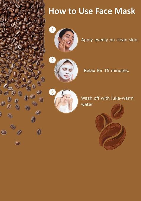 Pink Root Caffeine Face Mask For Coffee Extract To Reduce Blemish 100G