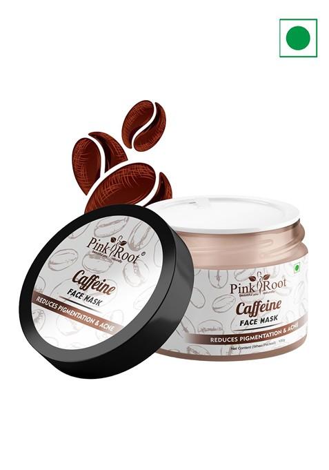 Pink Root Caffeine Face Mask For Coffee Extract To Reduce Blemish 100G