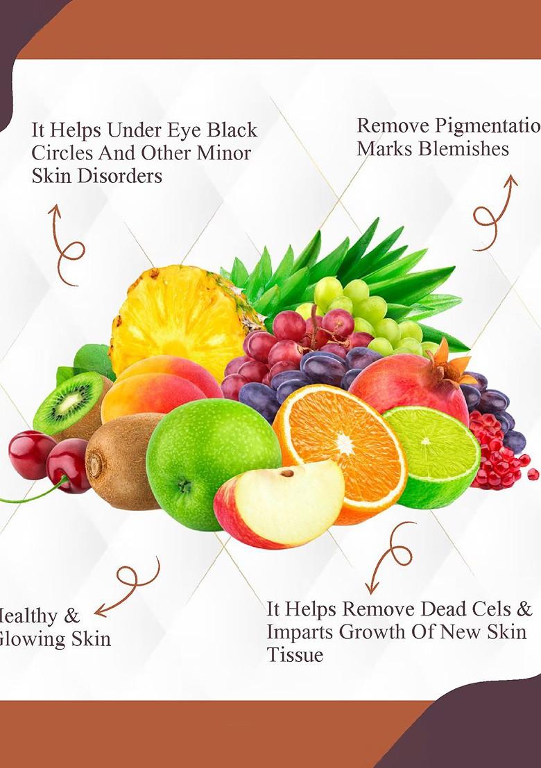 Kuraiy Set Of 2 Bio Fruit Scrub To Remove Dead Skin 100G Each