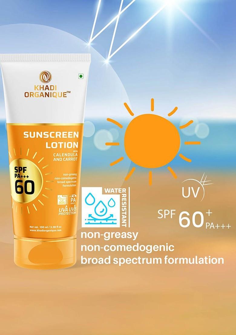 Khadi Organique Aloe Vera Face Wash Spf 60 Sunscreen