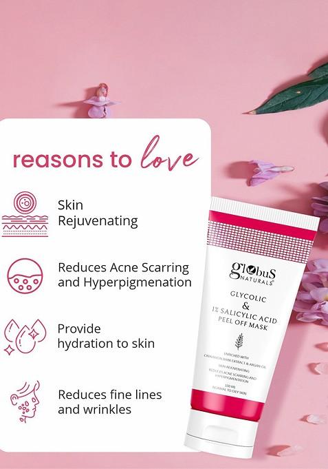 Globus Naturals Glycolic Salicylic Acid Skin Care Combo For Normal Oily