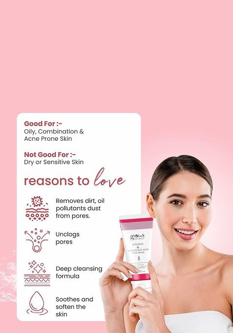 Globus Naturals Glycolic Salicylic Acid Skin Care Combo For Normal Oily