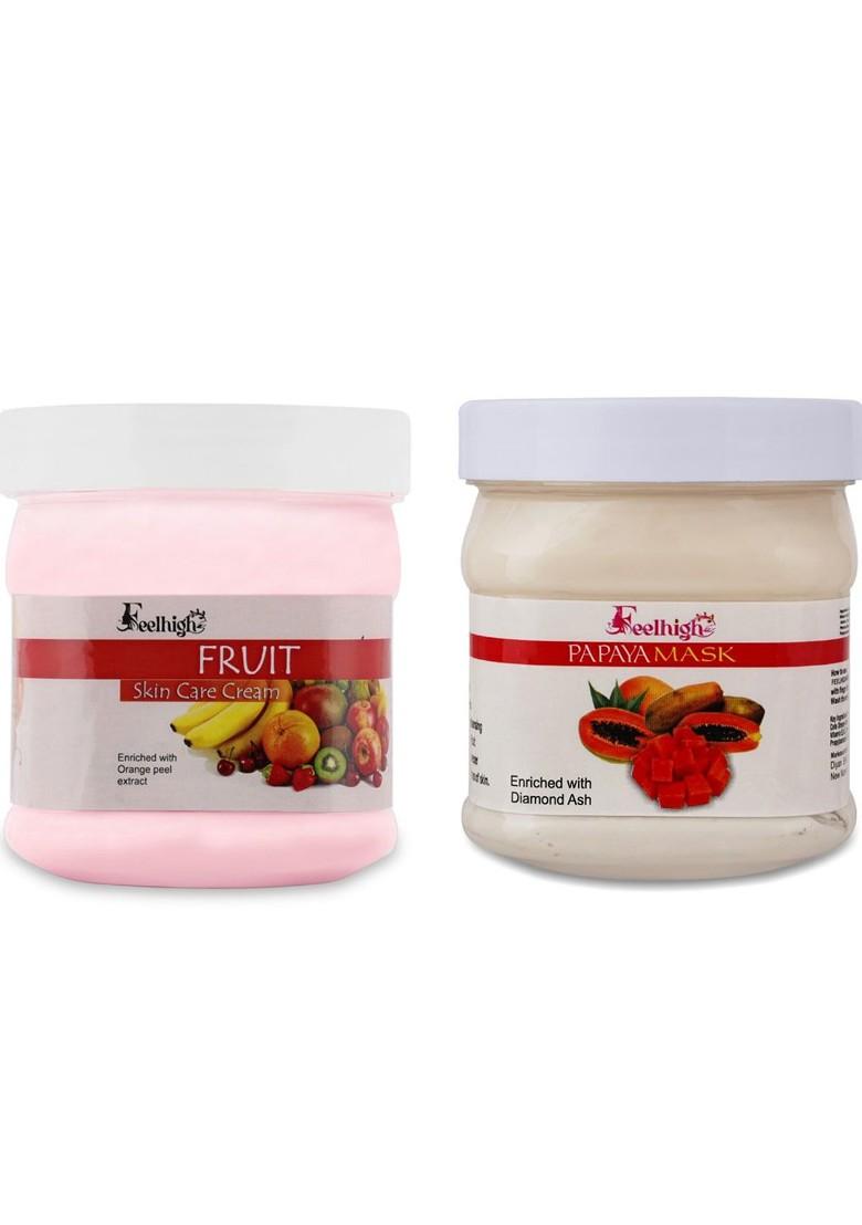 Feelhigh Face Body Fruit Cream Papaya Mask