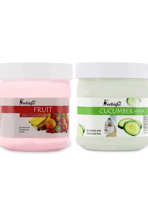 Feelhigh Face Body Fruit Cream Cucumber Mask