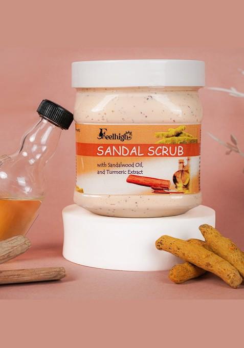 Feelhigh Face Body Fruit Cream Sandal Scrub