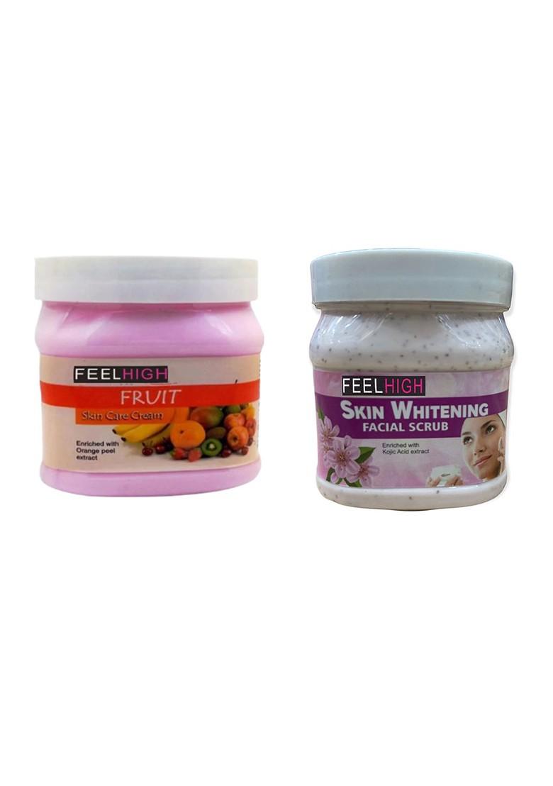 Feelhigh Face Body Fruit Cream Skin Whitening Scrub