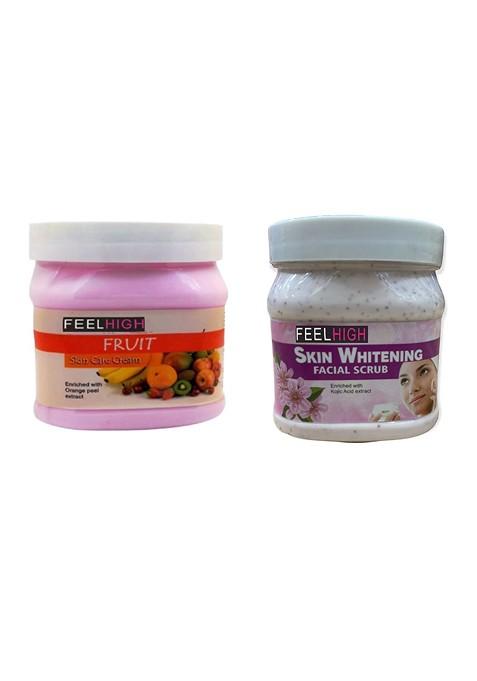 Feelhigh Face Body Fruit Cream Skin Whitening Scrub