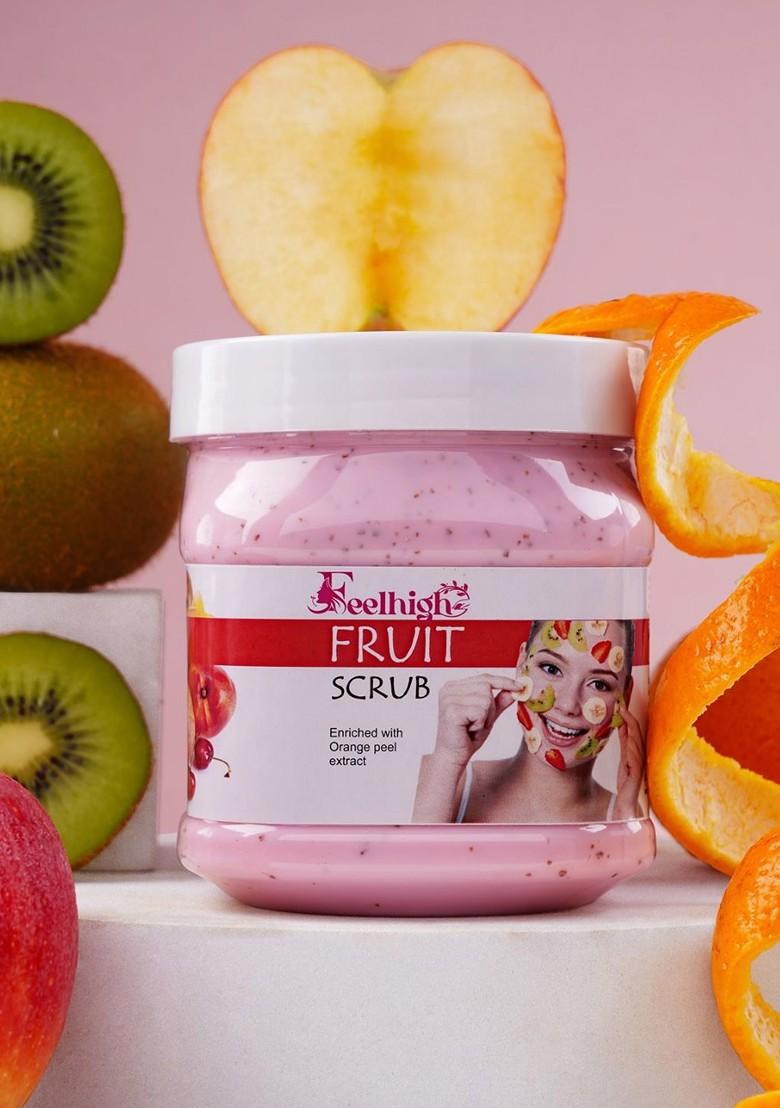 Feelhigh Face Body Mix Fruit Scrub Enriched With Extract Diamond Cream