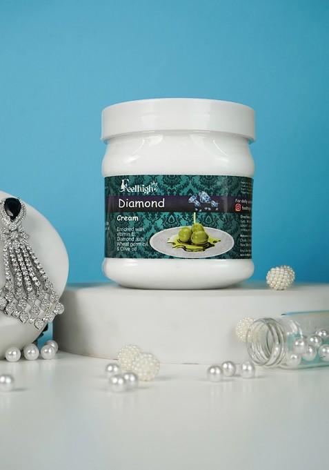 Feelhigh Face Body Mix Fruit Scrub Enriched With Extract Diamond Cream