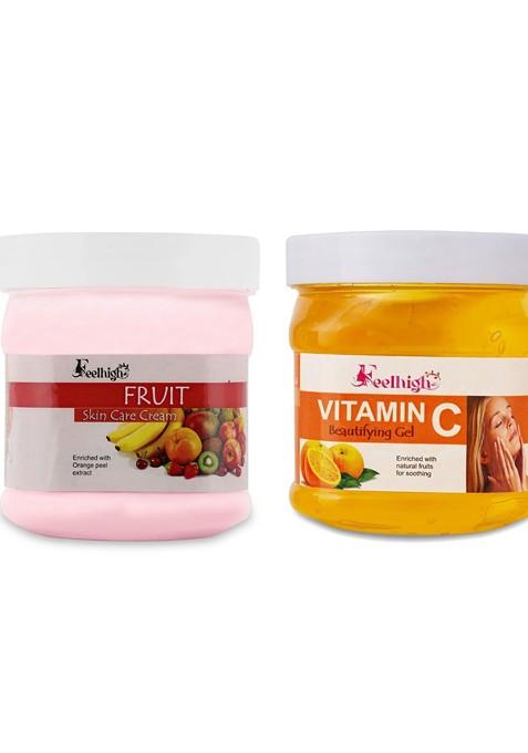 Feelhigh Face Body Fruit Cream Vitamin C Gel