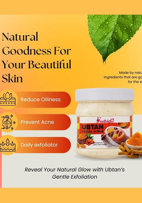 Feelhigh Face Body Fruit Cream Ubtan Scrub