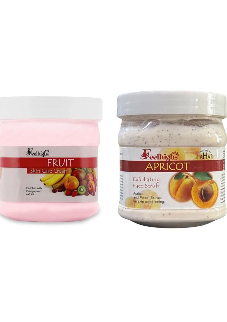 Feelhigh Face Body Fruit Cream Apricot Scrub