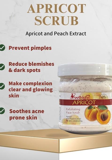 Feelhigh Face Body Fruit Cream Apricot Scrub
