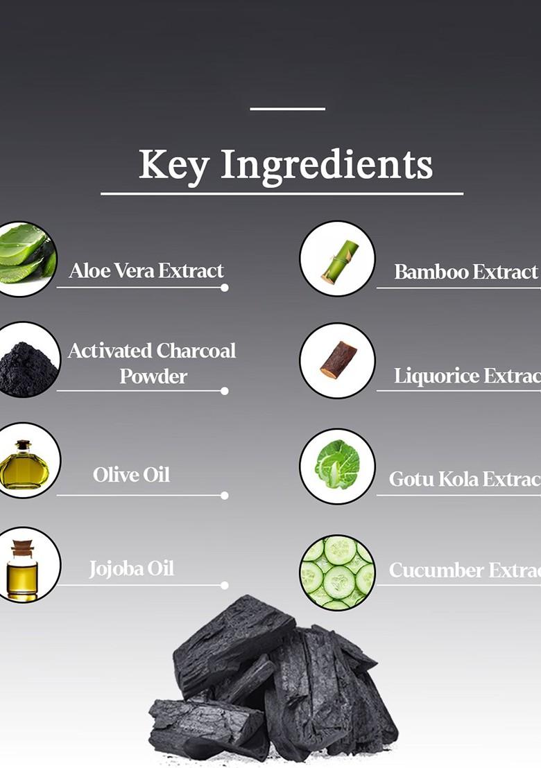 Aya Set Of 2 Activated Charcoal Detan Face Mask 120 G Each