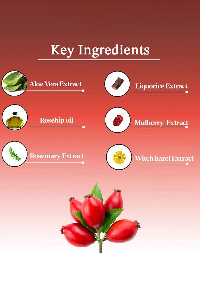 Aya Set Of 2 Paraben Free Face Masks Vitamin C Rose Hip 120G Each