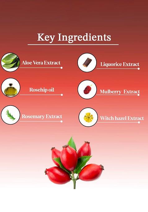 Aya Set Of 2 Paraben Free Face Masks Vitamin C Rose Hip 120G Each