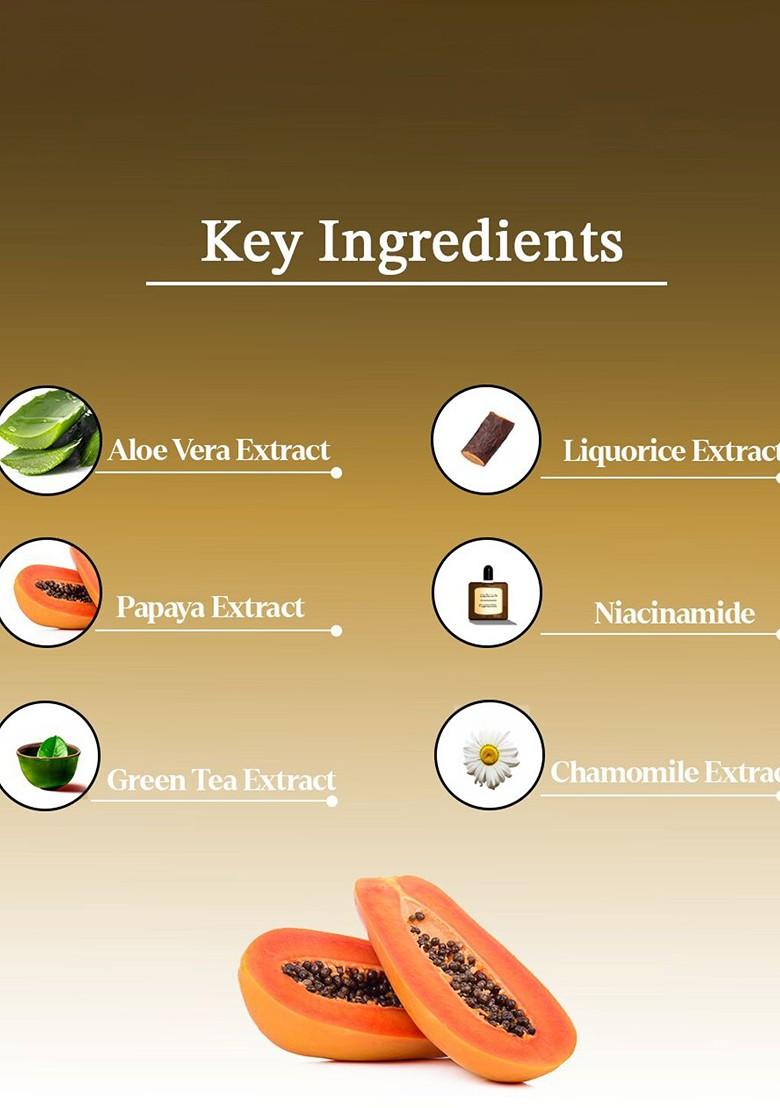 Aya Set Of 2 Paraben Free Face Masks Vitamin C Papaya 120G Each