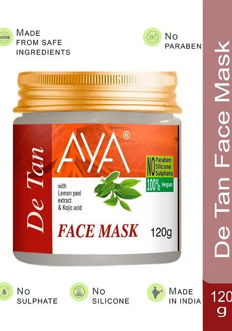 Aya Set Of 2 Paraben Free Face Masks De Tan Papaya 120G Each