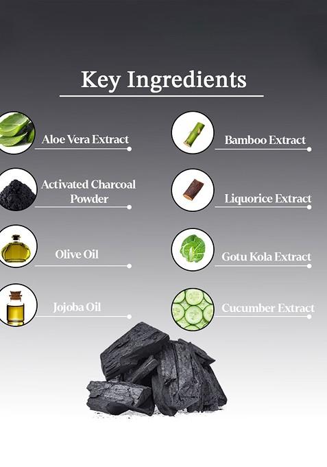 Aya Set Of 2 Paraben Free Face Masks Activated Charcoal Papaya 120G Each