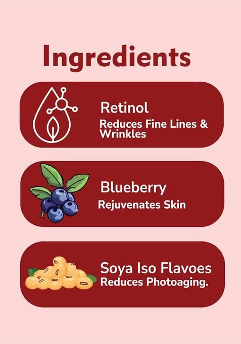 Dermistry Anti Aging Lifting Firming Instant Intense Face Mask With Retinol 50 Ml