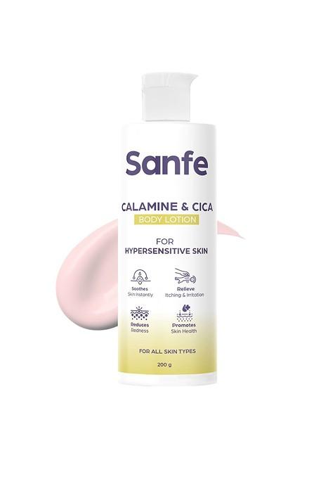 Sanfe Calamine Cica Body Lotion For Itching Irritating 200G