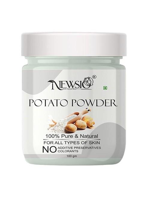 Newsio Pure Natural Potato Powder For Skin 100G