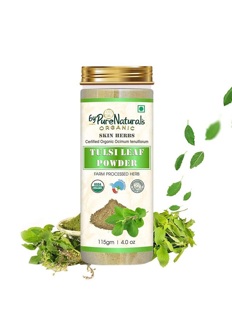 Bypurenaturals 100 Natural Organic Skin Herbs Tulsi Leaf Powder 115 G