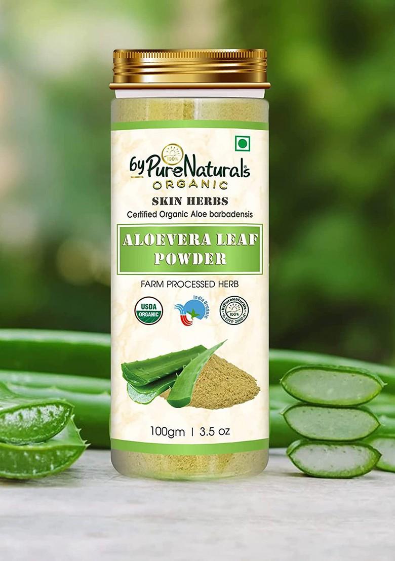 Bypurenaturals 100 Natural Organic Skin Herbs Aloe Vera Leaf Powder G