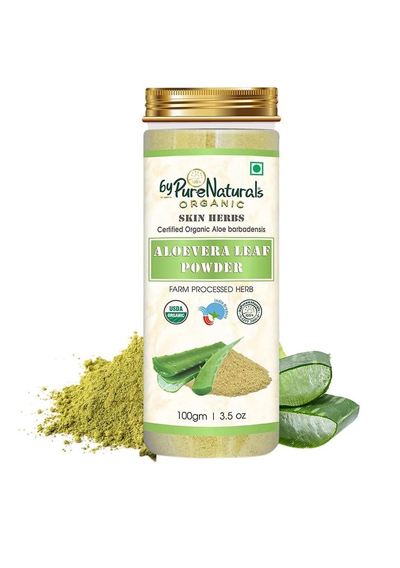 Bypurenaturals 100 Natural Organic Skin Herbs Aloe Vera Leaf Powder G