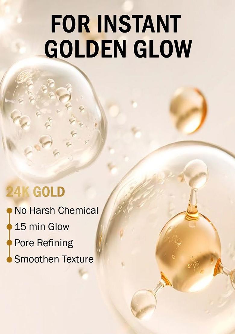 7Daysnatural Natural Nourish Your Beauty Gold Peel Off Mask For Radiant Skin 50 G