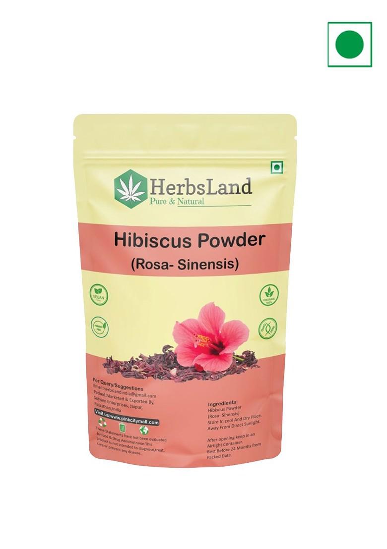 Herbsland Hibiscus Powder For Hair Skin 100 G