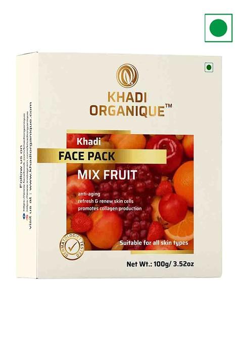 Khadi Organique Mix Fruit Face Mask For Glowing Skin 100 G