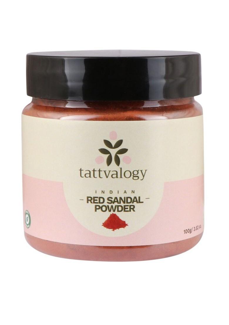 Tattvalogy Red Sandal Powder For Acne Marks Suntan Excess Oil 100 Gm