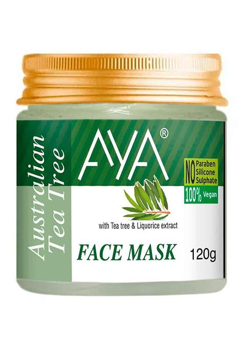 Aya Australian Tea Tree Face Mask With Liquorice Extract 120G